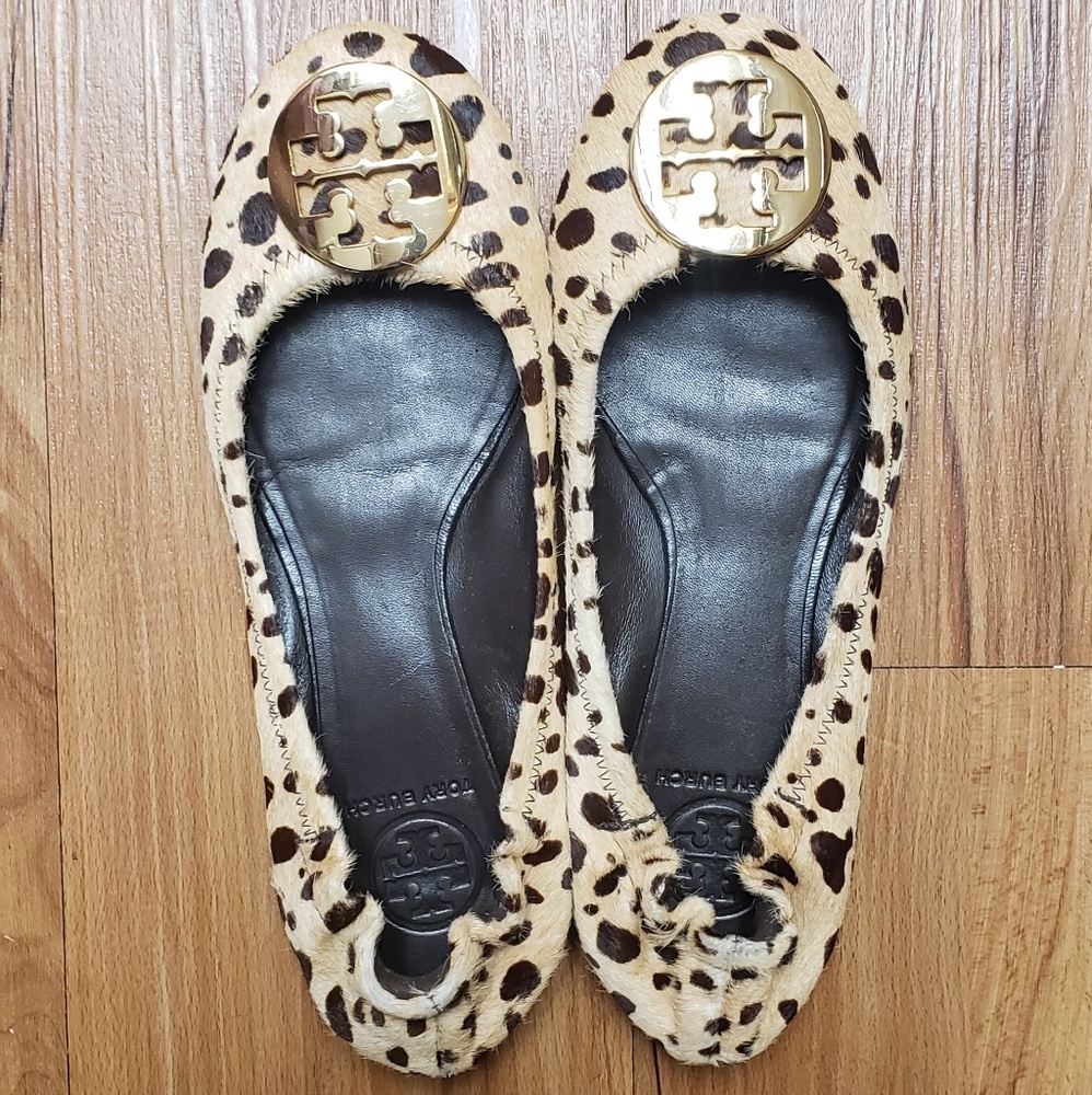 Tory Burch cheetah flats